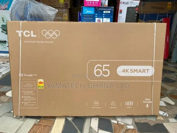 TCL 65" Google Smart Android Uhd + HDR With Voice Remote Control · Photo 1