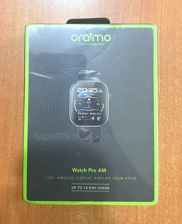 Oraimo Watch Pro Am 1.85′′ Amoled Ip68 Smartwatch | Osw-811h · Photo 2