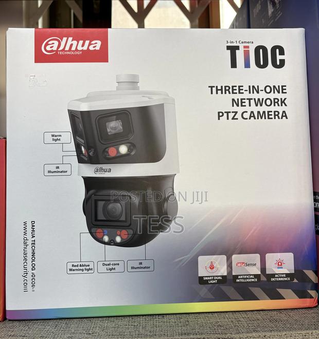Dahua Ip PTZ Dual Lens 8mp+4mp 10x Dh-Sdt3e410-8p-Mb-a-Pv1 · Photo 1