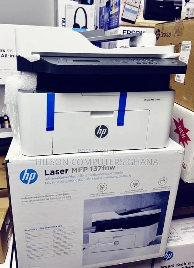 Hp Laserjet MFP M137fnw Mono All-in-One Printer · Photo 1
