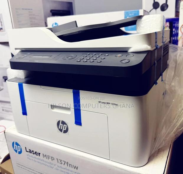 Hp Laserjet MFP M137fnw Mono All-in-One Printer · Photo 3