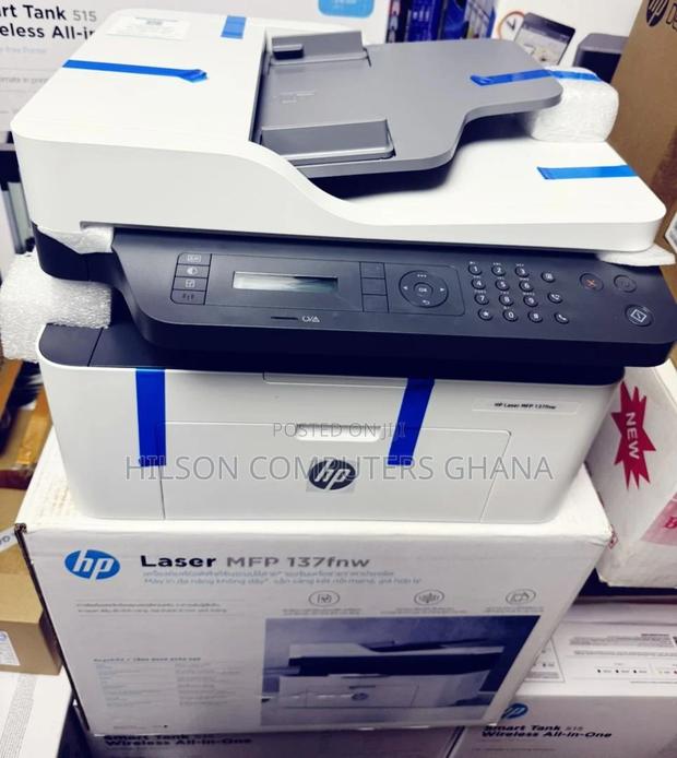 Hp Laserjet MFP M137fnw Mono All-in-One Printer · Photo 4