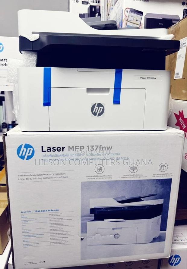 Hp Laserjet MFP M137fnw Mono All-in-One Printer · Photo 5