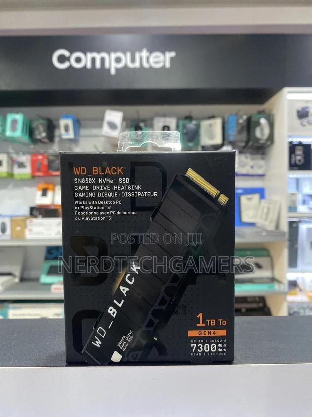 Wd_black 1tb Sn770 Nvme Internal SSD - Gen4 Pcie, M.2 2280 · Photo 1