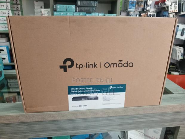 Tp-Link Omada 28 Port Gigabit Smart Poe+ Switch Sg2428p · Photo 1
