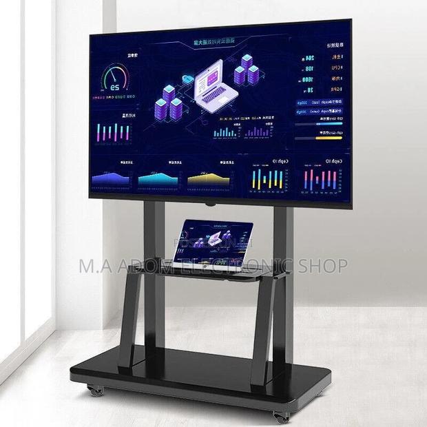 Mobile TV Stand 32"-75": Roll Your TV Anywhere · Photo 1