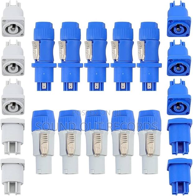 ORIGINAL Powercon Plugs Inputs-Outputs · Photo 1