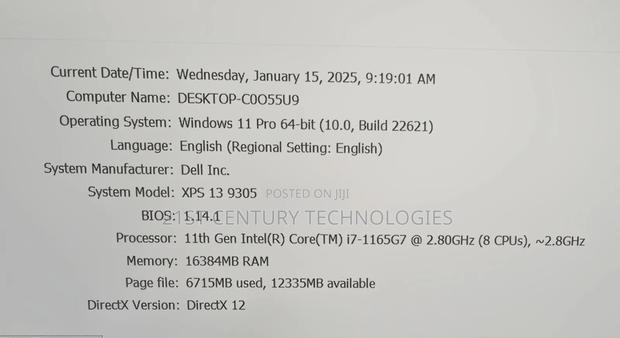 Laptop Dell XPS 13 9315 16GB Intel Core i7 SSD 512GB · Photo 6