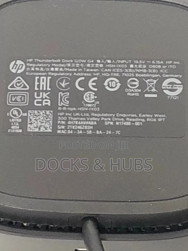 Hp Thunderbolt 4 Dock 200w G4 · Photo 7