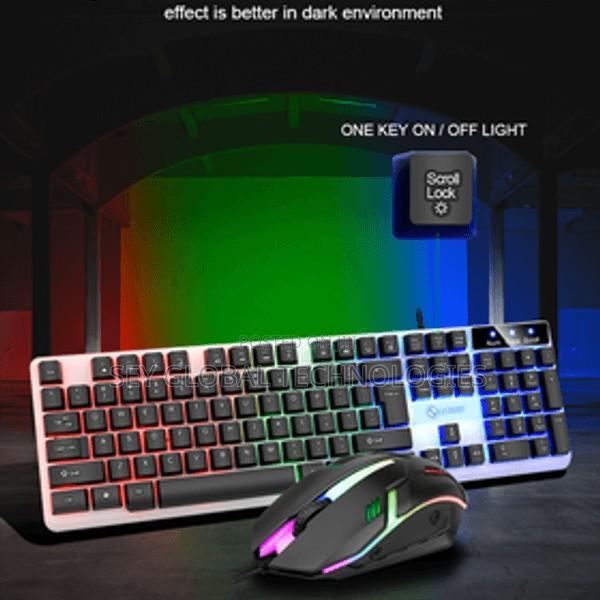 T6 Milang Gaming Wired Keyboard and Mouse Combo . · Photo 4
