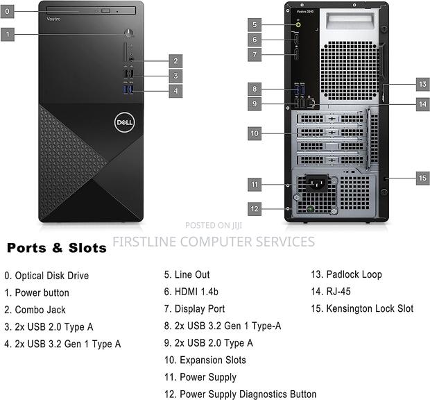 New Desktop Computer Dell Vostro 3900 8GB Intel Core I5 SSD 512GB · Photo 4