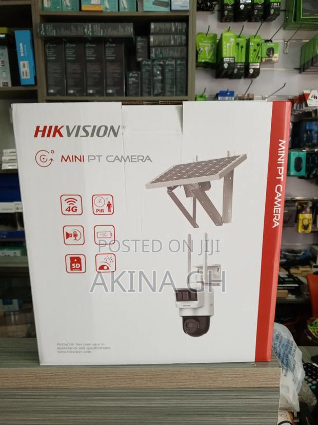 Hikvision 4mp Ip 4g Sim Solar PTZ Camera · Photo 1