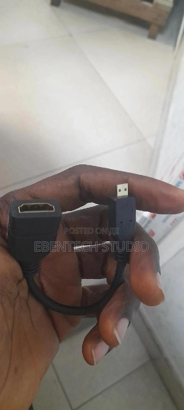 Micro HDMI and Mini HDMI Adpters With Cable Attached · Photo 4