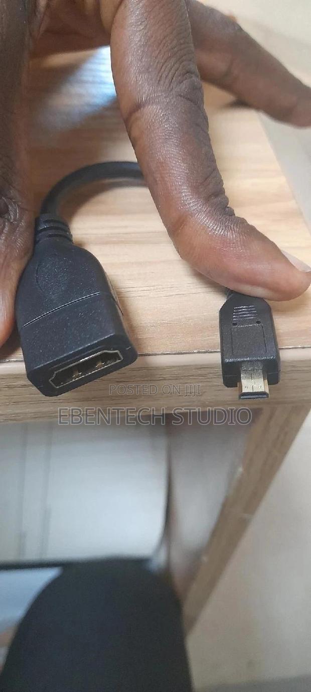 Micro HDMI and Mini HDMI Adpters With Cable Attached · Photo 5