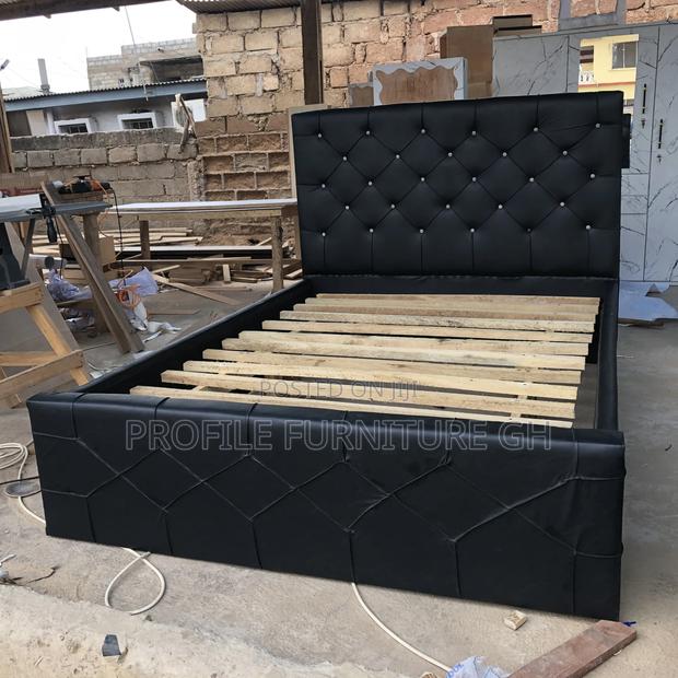 Euphoria Black Foreign Double Bedframe// Durable And Luxurious · Photo 2