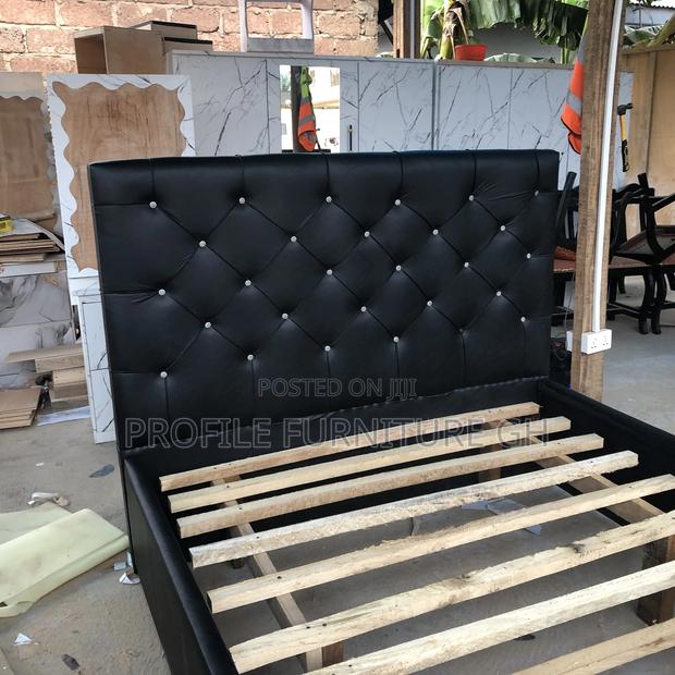 Incendiary Stylish Black Double Bed-frame// Durable And Luxurious · Photo 2