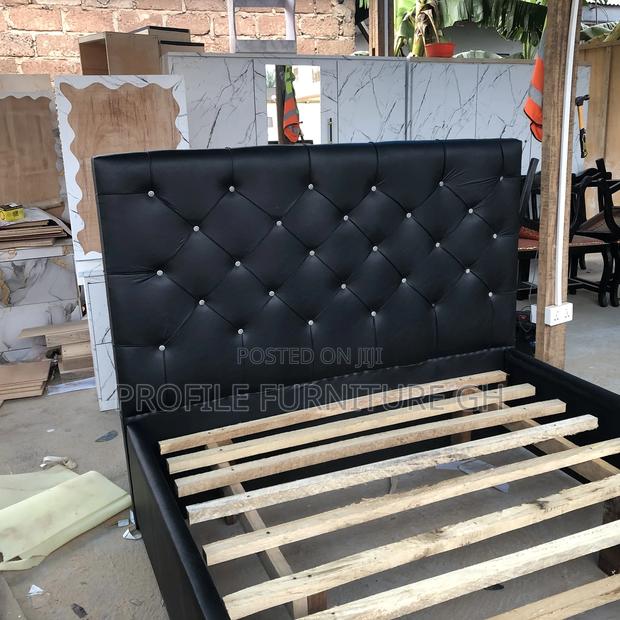 Incendiary Stylish Black Double Bed-frame// Durable And Luxurious · Photo 4