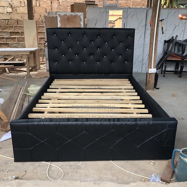 Incendiary Stylish Black Double Bed-frame// Durable And Luxurious · Photo 1
