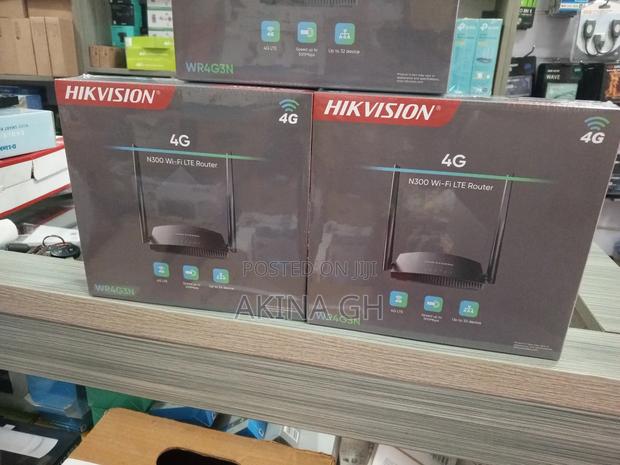 Hikvision 4g 300mbps Universal Sim Wi-Fi Lte Router Wr4g3n · Photo 2