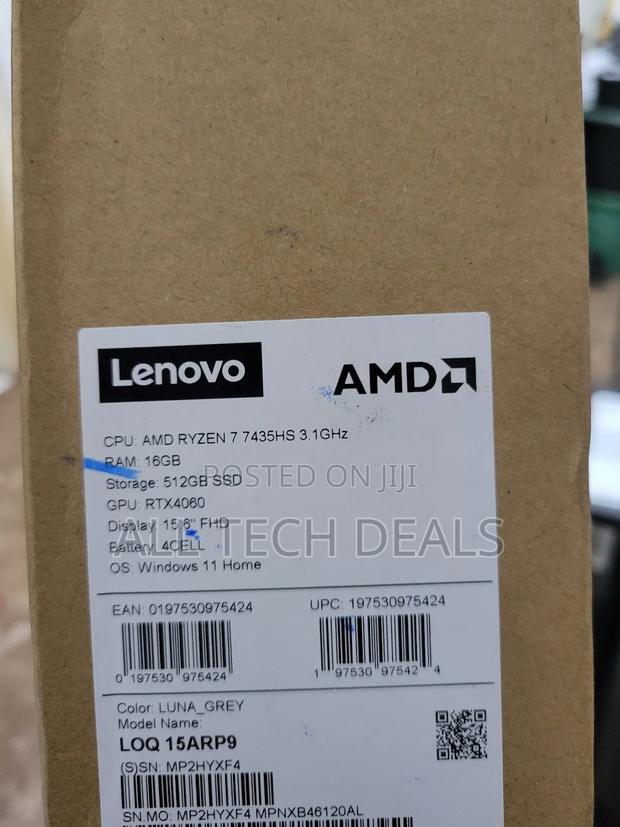 New Laptop Lenovo 12GB AMD Ryzen 7 SSD 512GB · Photo 4