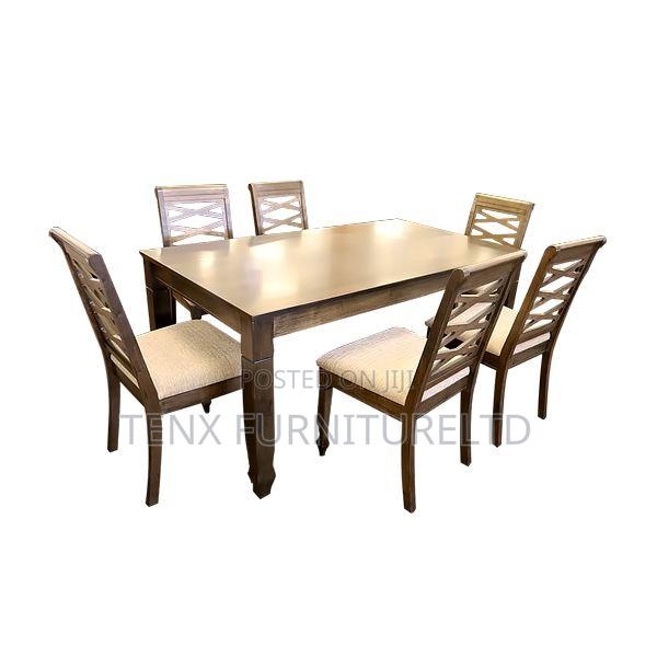 Dining Set 6 Seater (Vintage Design) · Photo 1