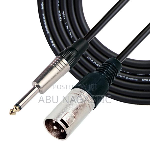 Male XLR 3 Pin to TRS Audio Jack Cable · Photo 1