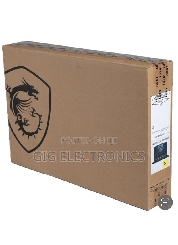 New Laptop MSI GF63 16GB Intel Core I5 SSD 512GB · Photo 5