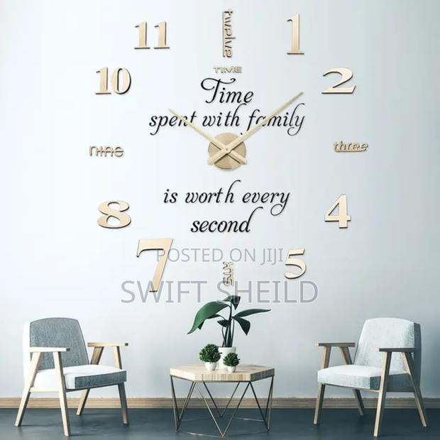 3d Wall Clock With Inside D3sign · Photo 1