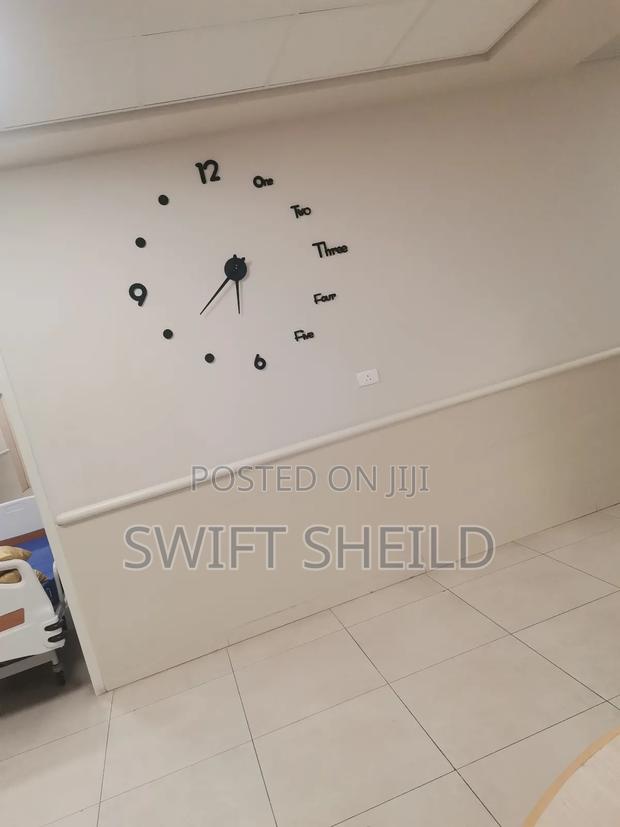 3d Wall Clock Large 100 to 120cm Diameter Adjustable · Photo 2