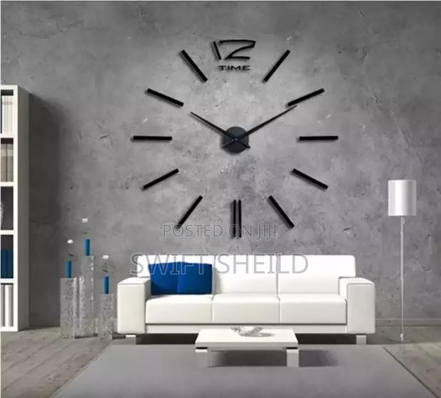 Nice Design 3d Wall Clock 100-120 Cm · Photo 2