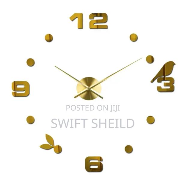 Lovely Bird Design 3d Wall Clock · Photo 1