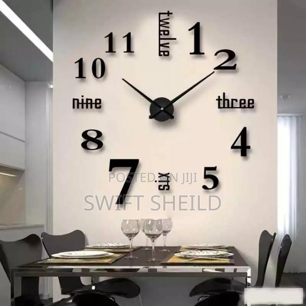 Best Deisign 3d Wall Clock Largest Diameter · Photo 1