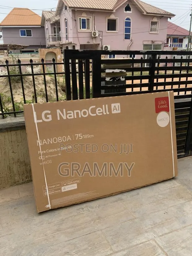 Brand New LG NanoCell AI 75" Inches — NANO80A · Photo 1