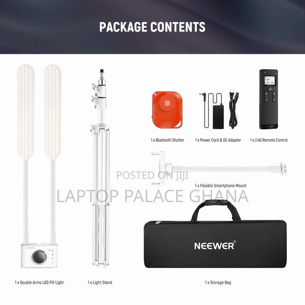 NEEWER Esthetician Light With Phone Holder Travel Bag Kit · Photo 8