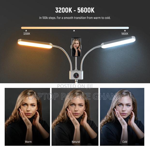NEEWER Esthetician Light With Phone Holder Travel Bag Kit · Photo 2
