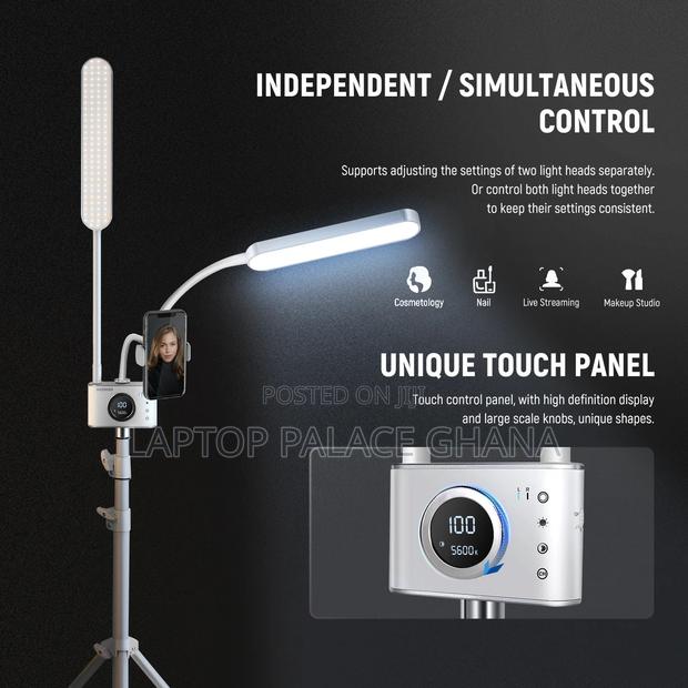 NEEWER Esthetician Light With Phone Holder Travel Bag Kit · Photo 4