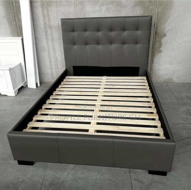 Brouhaha Leather Lit Double Bedframe · Photo 3