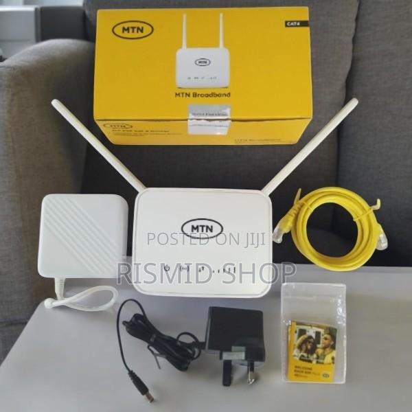 MTN Universal Broadband 4G Router + Backup Battery - White · Photo 1