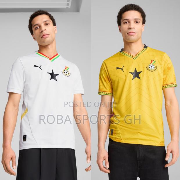 2024/25 Ghana Blackstar Home and Away Jerseys · Photo 1
