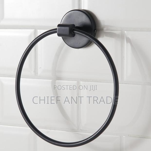 Towel Ring. Black. Gjs6606k · Photo 3