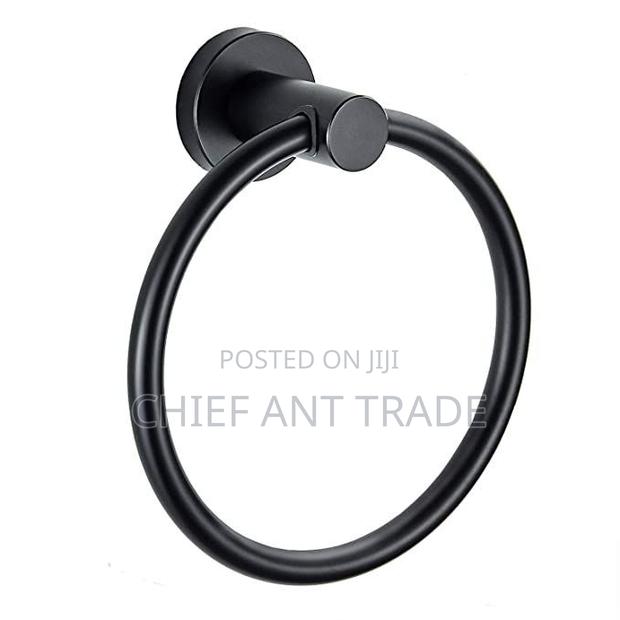 Towel Ring. Black. Gjs6606k · Photo 4