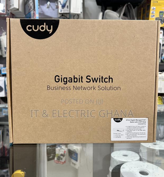 8 Port Gigabit Managed Poe Switch · Photo 1