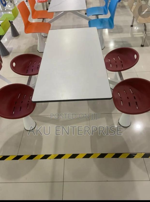 Dinning School Canteen Restaurant Lunch Room Table and Chair · Photo 2