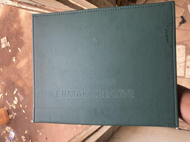 Leather Menu Folder · Photo 4