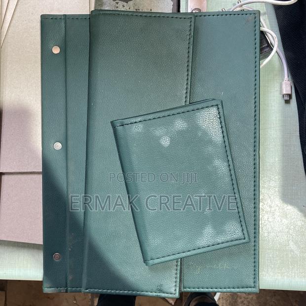 Leather Menu Folder · Photo 2