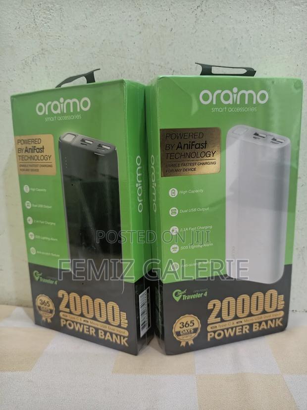 Oraimo Traveler 4 20000 Mah 10.5W Power Bank · Photo 2