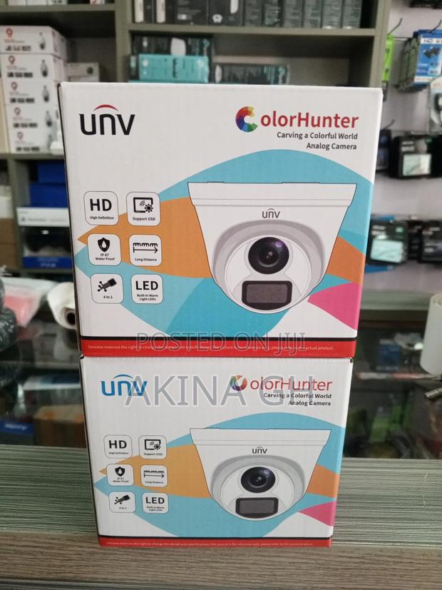 Unv Uniview 5mp Full Color Hunter 5mp Dome Camera · Photo 1