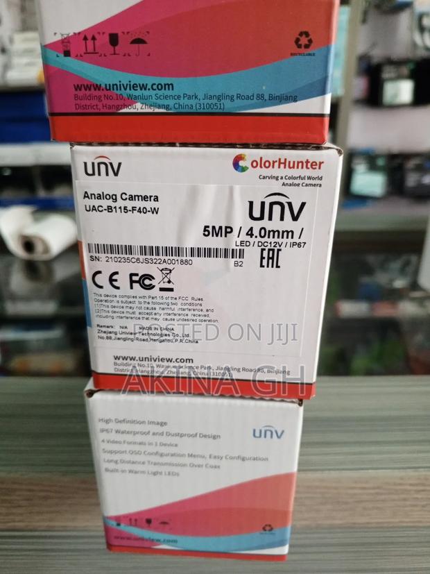 Unv Uniview 5mp Analog Full Color Hunter Bullet Camera · Photo 2