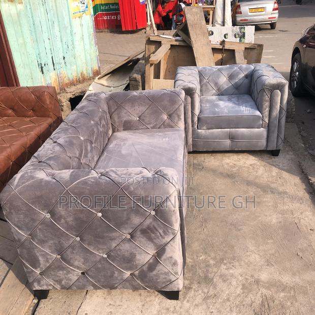 Modern Dulcet Single and 2 in 1 Sofa// Suede Material · Photo 2