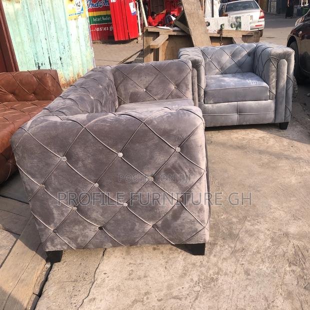 Modern Dulcet Single and 2 in 1 Sofa// Suede Material · Photo 3